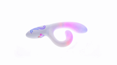 Вибратор-кролик с RGB-подсветкой и приложением Paradise Illumination The Rabbit - фото 3