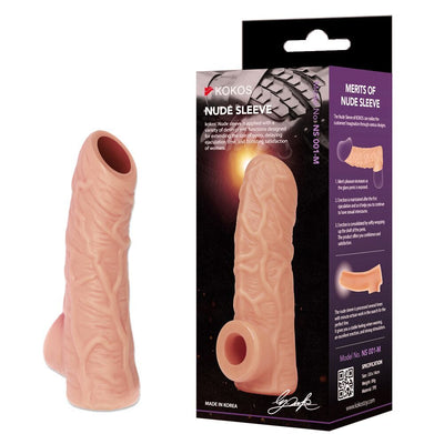 Насадка на член Kokos Nude Sleeve NS 001 - фото 14
