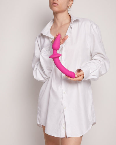 Main image for product index 7: Анальна пробка з дилдо Strap-On-Me SWITCH PLUG-IN SEMI-REALISTIC DILDO (м'ята упаковка!!!)