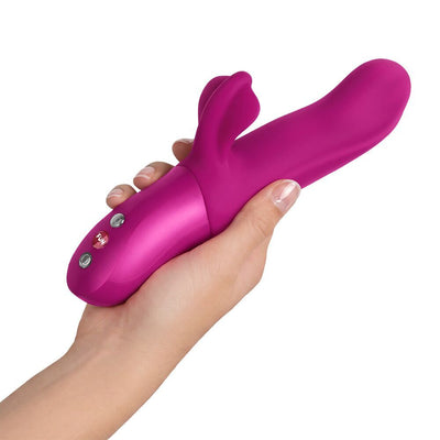 Пульсатор с вибрацией клиторального отростка Fun Factory Bi Stronic Fusion Magenta (мятая упаковка!!!) - фото 11