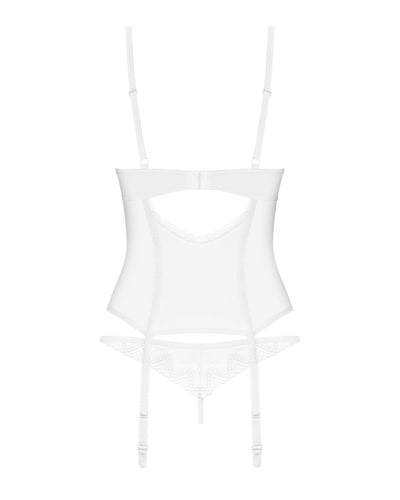 Main image for product index 8: Корсет Obsessive Alissium corset & thong (мятая упаковка!!!)