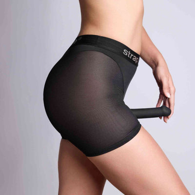 Шорты с фиксацией дилдо Strap-On-Me Harness Lingerie Halo - фото 38