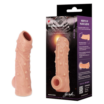 Насадка на член Kokos Nude Sleeve NS 002 - фото 11