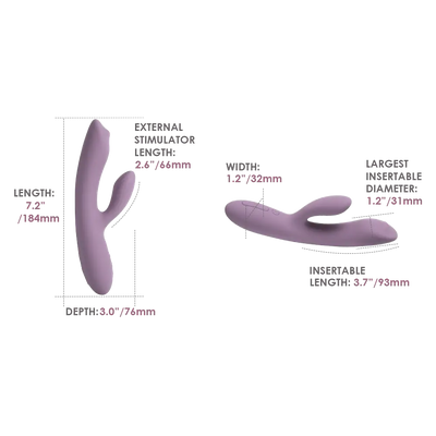 Main image for product index 12: Смарт вібратор-кролик з перлинною стимуляцією точки G Svakom Trysta Neo