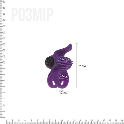 Ерекційне віброкільце Adrien Lastic Bullet Lastic Ring - фото 2