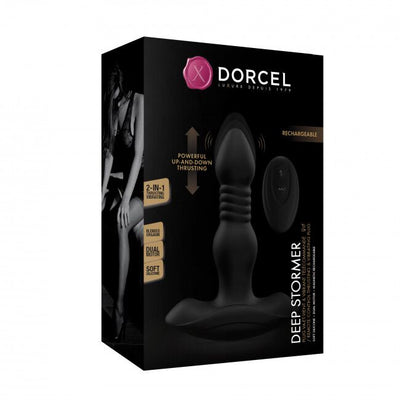 Main image for product index 6: Анальная пробка с вибрацией и пульсацией Dorcel DEEP STORMER