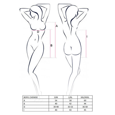 Main image for product index 9: Сорочка бэби-долл Passion BERYL CHEMISE