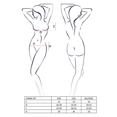 Комплект белья Passion CANNE SET - фото 3