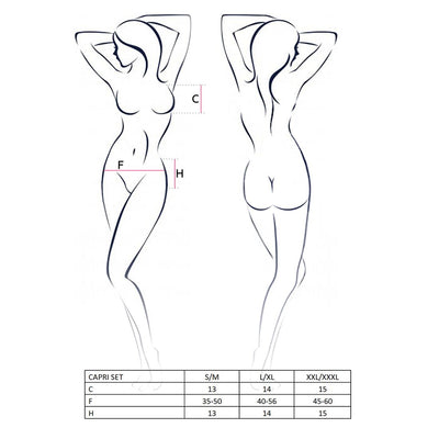 Main image for product index 3: Комплект белья под латекс Passion CAPRI SET