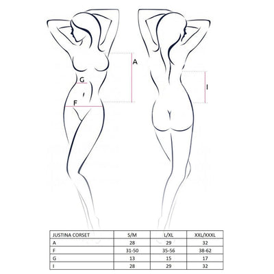 Main image for product index 15: Корсет с открытой грудью Passion JUSTINA CORSET