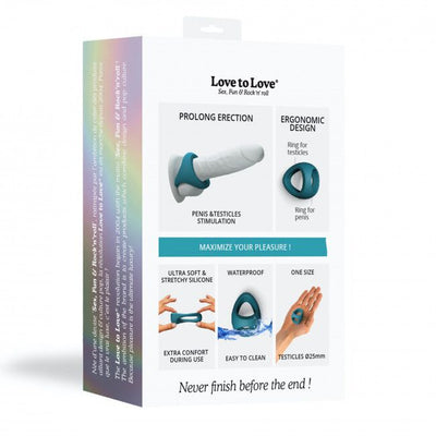 Main image for product index 15: Ерекційне кільце подвійне Love To Love FLUX RING