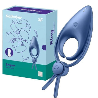 Эрекционное виброкольцо-лассо с регулировкой размера Satisfyer Sniper - фото 7