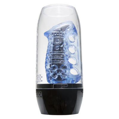 Мастурбатор Fleshlight Fleshskins Grip Blue Ice - фото 4