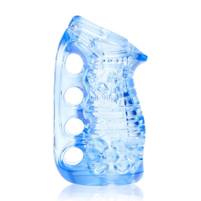 Мастурбатор Fleshlight Fleshskins Grip Blue Ice - фото 1