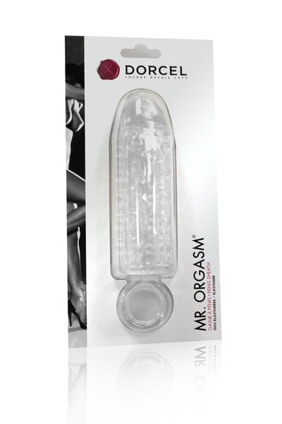 Насадка на член Dorcel Mr. Orgasm с кольцом для мошонки - фото 3