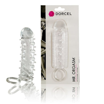 Насадка на член Dorcel Mr. Orgasm с кольцом для мошонки - фото 4