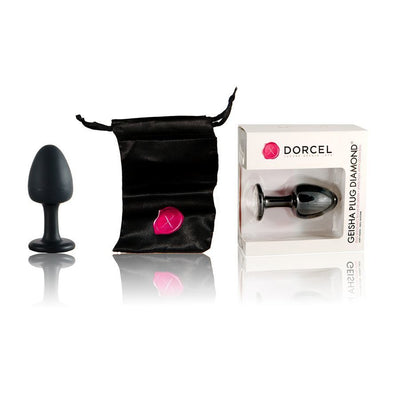 Анальна пробка Dorcel Geisha Plug Diamond з кулькою всередині, створює вібрації - фото 8