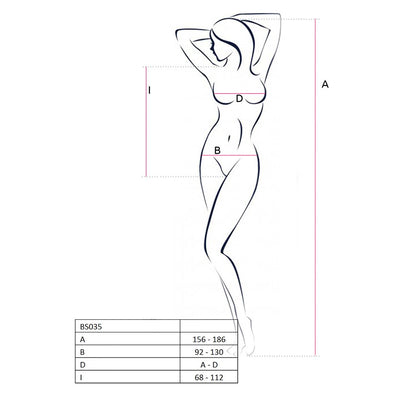 Main image for product index 9: Бодистокинг, комбинезон Passion BS035