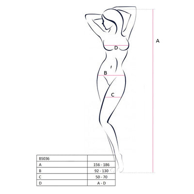 Бодистокинг, комбинезон Passion BS036 - фото 9
