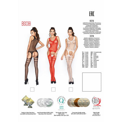 Main image for product index 11: Бодістокінг, комбінезон Passion BS038