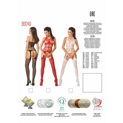 Main image for product index 5: Бодістокінг, комбінезон Passion BS049