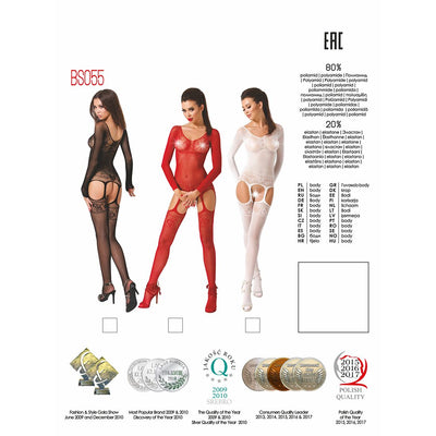 Main image for product index 18: Бодістокінг, комбінезон Passion BS055