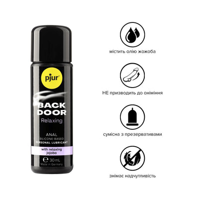 Main image for product index 10: Анальна змазка pjur BACK DOOR Relaxing