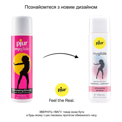 Main image for product index 4: Збуджувальна змазка на водній основі pjur my glide