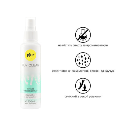 Main image for product index 2: Антибактеріальний спрей для секс-іграшок pjur Toy Clean