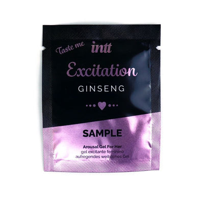 Main image for product index 1: Пробник збудливого гелю з женьшенем Intt Excitation