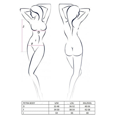 Main image for product index 4: Распродажа!!! Боди-монокини с глубоким декольте PETRA BODY — Passion Exclusive