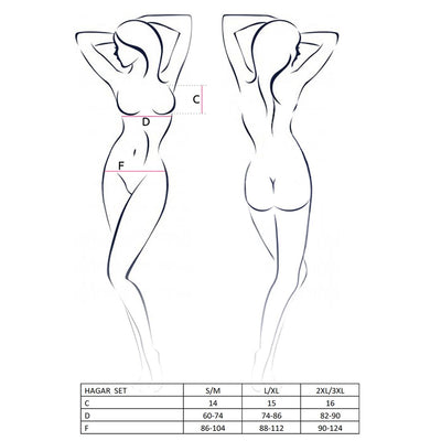 Main image for product index 21: Комплект белья Passion Exclusive HAGAR SET