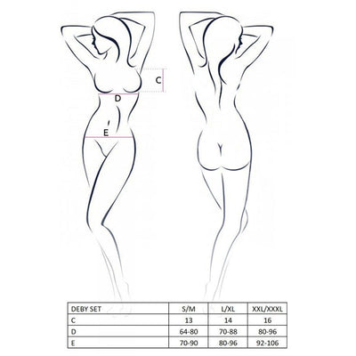 Main image for product index 15: Комплект белья под латекс Passion DEBY SET