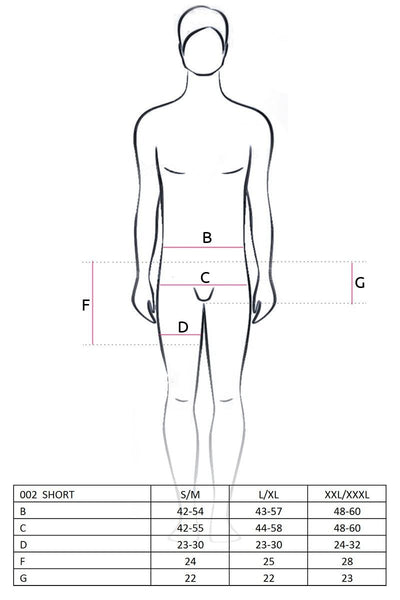 Main image for product index 2: Розпродаж!!! Чоловічі шорти з блискучим гульфіком Passion 002 SHORT S/M