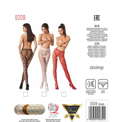 Main image for product index 8: Еротичні колготки-бодістокінг Passion S008