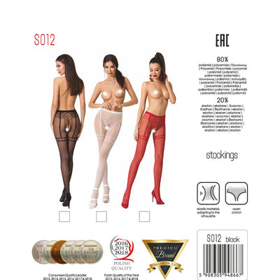 Main image for product index 8: Колготки-бодістокінги Passion S012