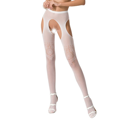 Main image for product index 1: Колготки-бодистокинги с открытым доступом Passion S017