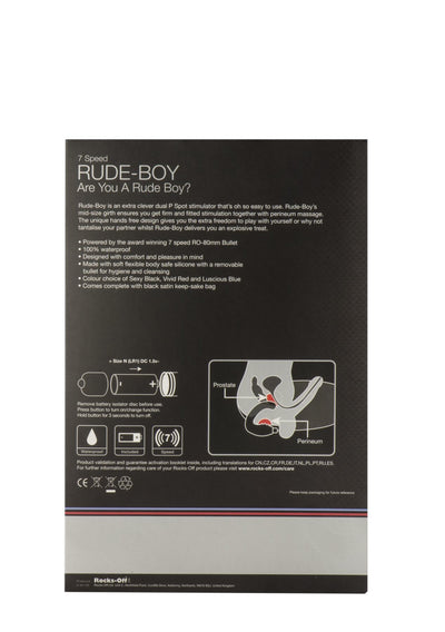 Main image for product index 3: Вибромассажер простаты Rocks Off Rude-Boy