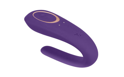 Main image for product index 1: Вібратор для пар Satisfyer Double Classic з одним мотором