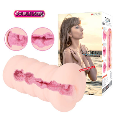 Main image for product index 8: Мастурбатор-вагіна двошаровий Kokos Gloria Double Layer