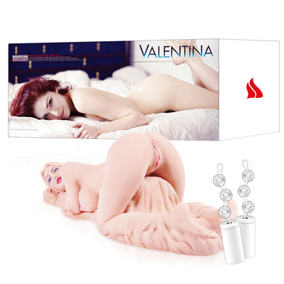 Main image for product index 7: Мастурбатор Kokos Valentina 2WayPlus з функцією масажу