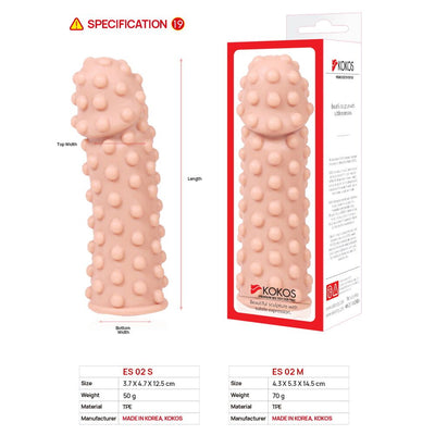 Насадка на член Kokos Extreme Sleeve ES.02 - фото 10