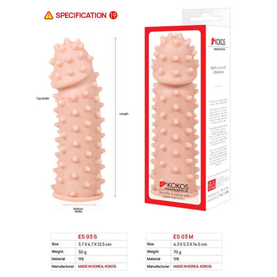 Main image for product index 5: Насадка на член Kokos Extreme Sleeve ES.03