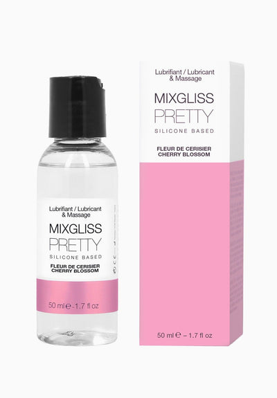 Main image for product index 1: Лубрикант на силіконовій основі MixGliss PRETTY - FLEUR CERISIER