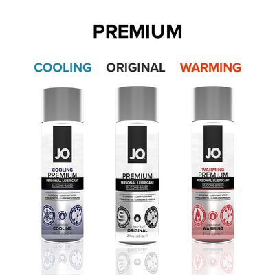 Разогревающий лубрикант на силиконовой основе JO PREMIUM — WARMING - фото 5