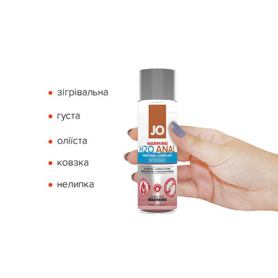 Main image for product index 2: Анальная смазка JO ANAL H2O — WARMING