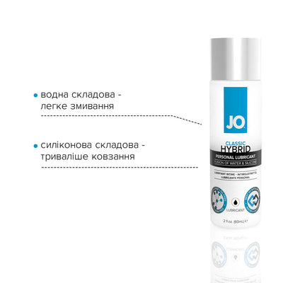 Густа змазка водно-силіконова JO Classic Hybrid - фото 7
