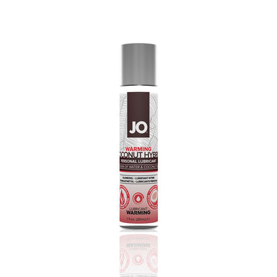 Main image for product index 1: Разогревающая смазка-крем с кокосовым маслом JO Coconut Hybrid WARMING белая