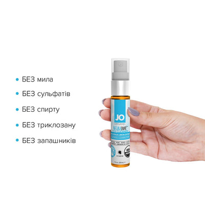 Main image for product index 7: Очищувальний спрей JO NATURALOVE — ORGANIC