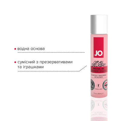 Main image for product index 4: Гель для оральних пестощів JO Oral Delight - Strawberry Sensation